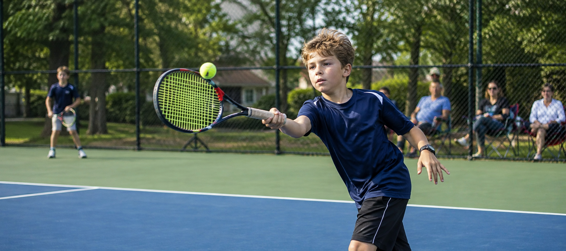 Youth tennis in Jefferson County.